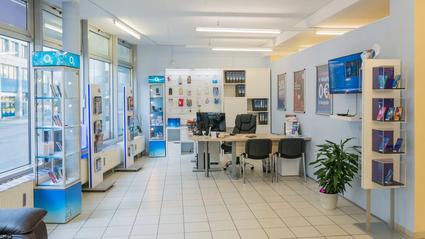 MegaNetzMobile Shop von innen — Beratungsbereich